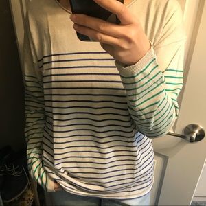 Barneys New York striped sweater L